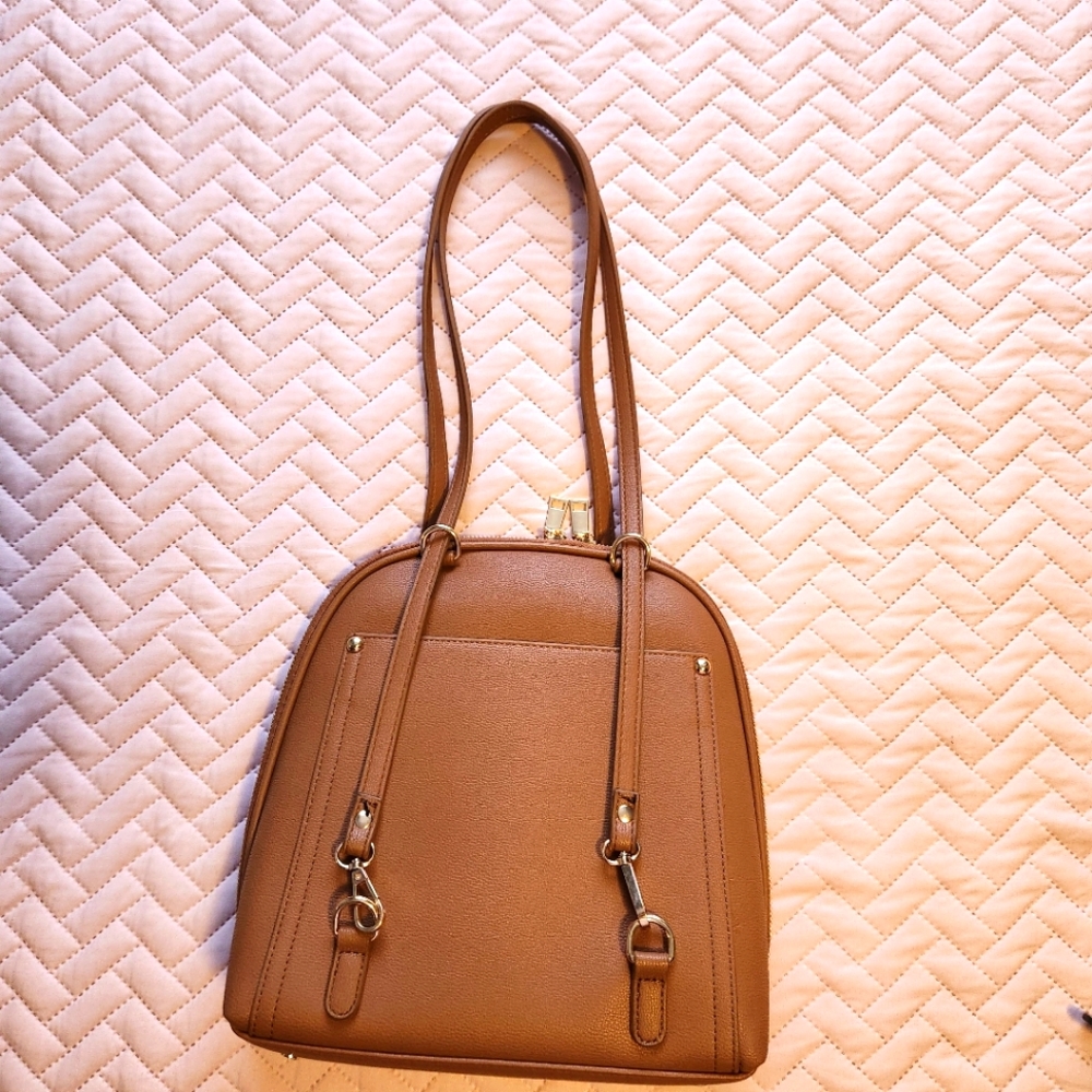 Crossbody backpack convertible purse